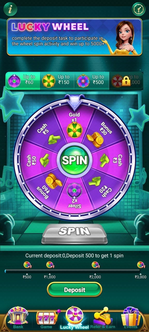 Casual Games inside Spin Gold